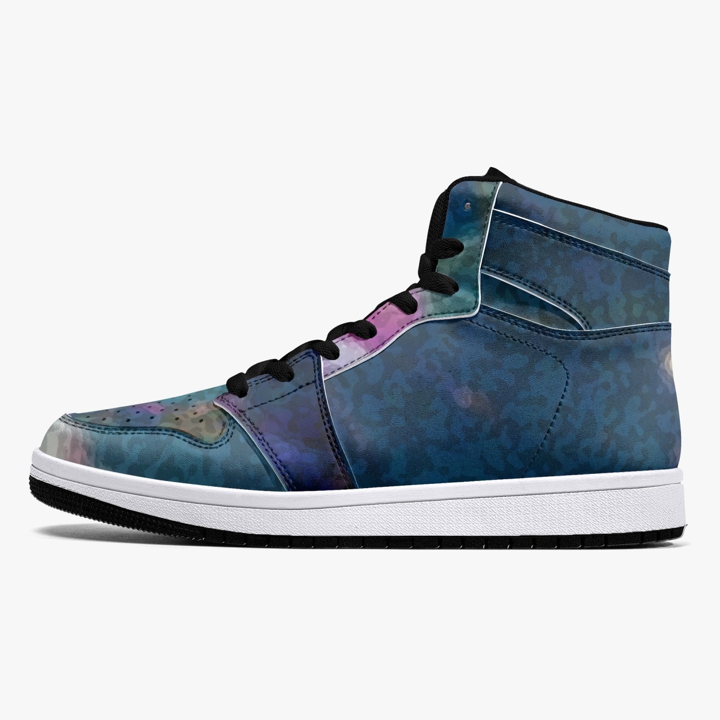 Almost Blue - Macr.in (High-Top Leather Sneakers)